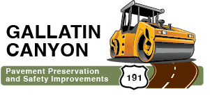Gallatin Canyon Pavement Preservation and Safety Improvements logo