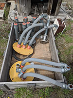 Conduit with bases and electrical boxes image 1