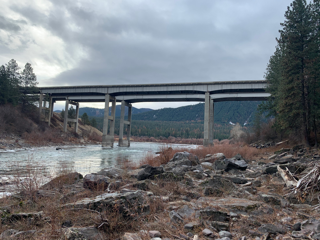 I 90 Clark Fork River Bridge/Cyr