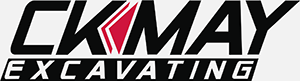 CK May Excavating logo