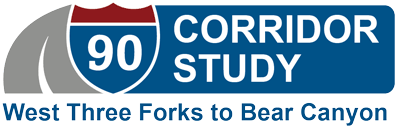 I-90 West Three Forks to Bear Canyon logo