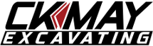 CK May Excavating logo