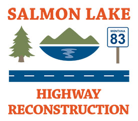 Salmon Lake Highway Reconstruction logo