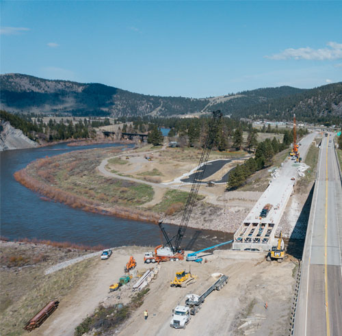 I90 Blackfoot Bridge Replacement Missoula Bonner