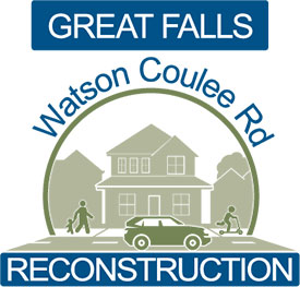 Watson Coulee Road Reconstruction logo