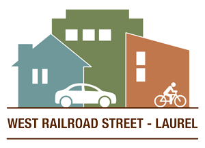 West Railroad Street project logo